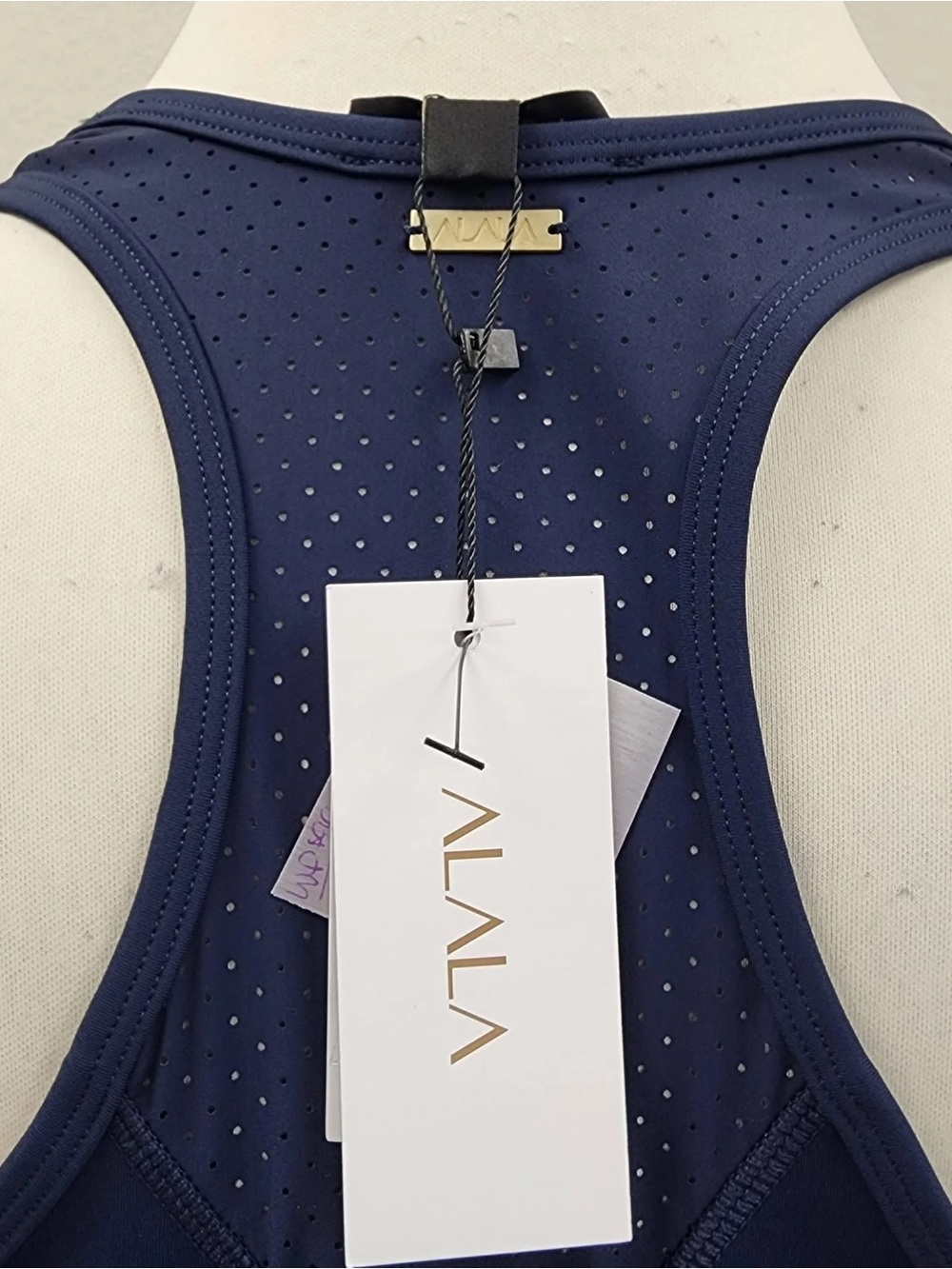Alala Navy Blue Serena Dress - New - Size 2X